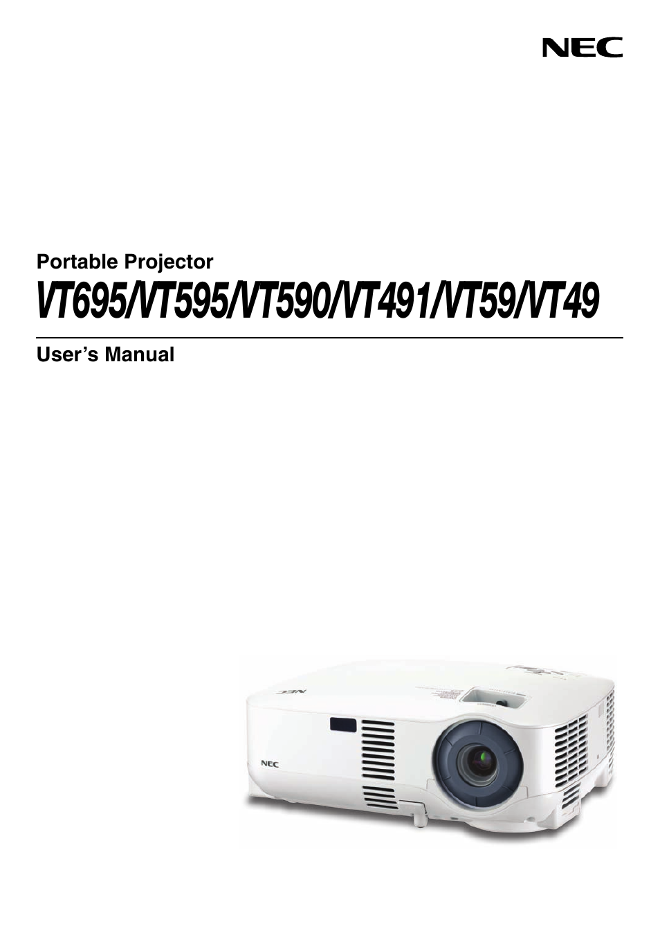 Nikon VT695 User Manual | 79 pages