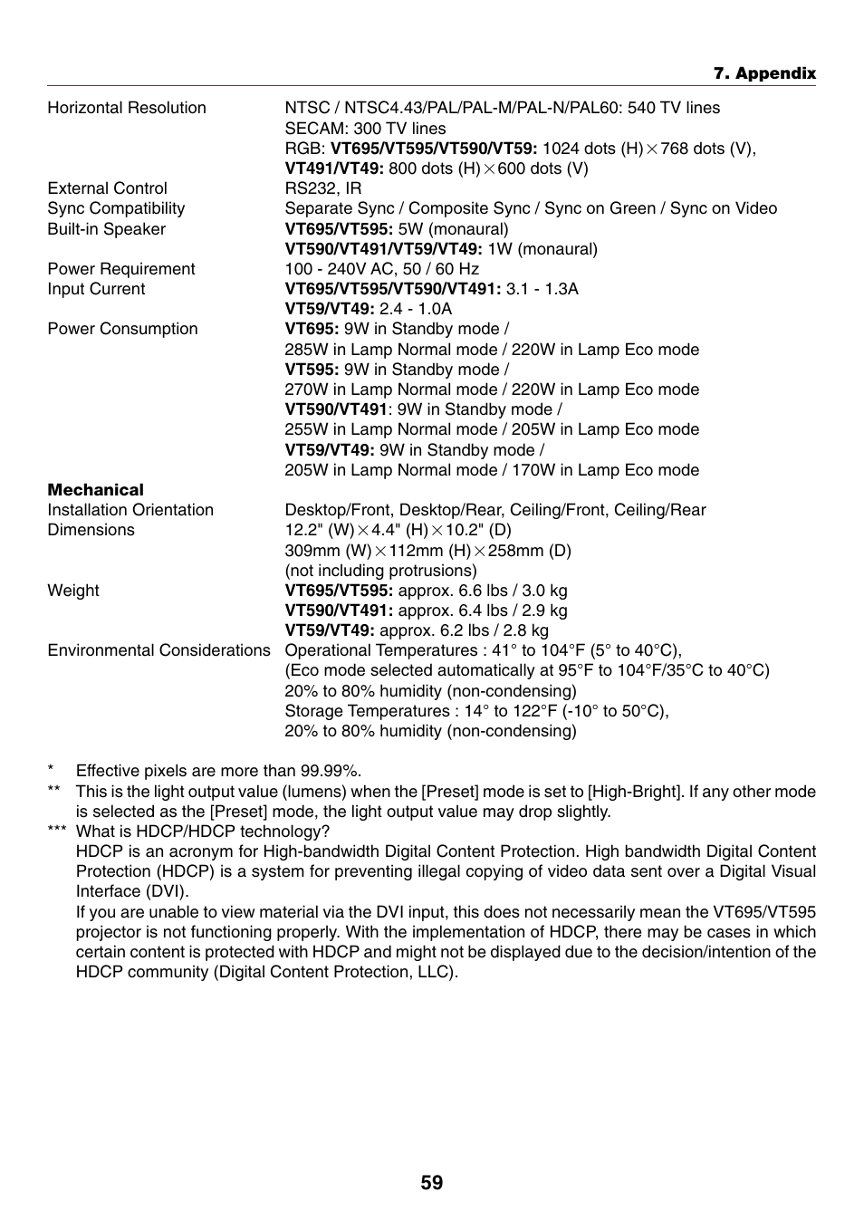 Nikon VT695 User Manual | Page 67 / 79