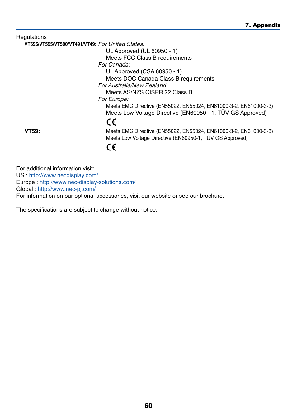 Nikon VT695 User Manual | Page 68 / 79