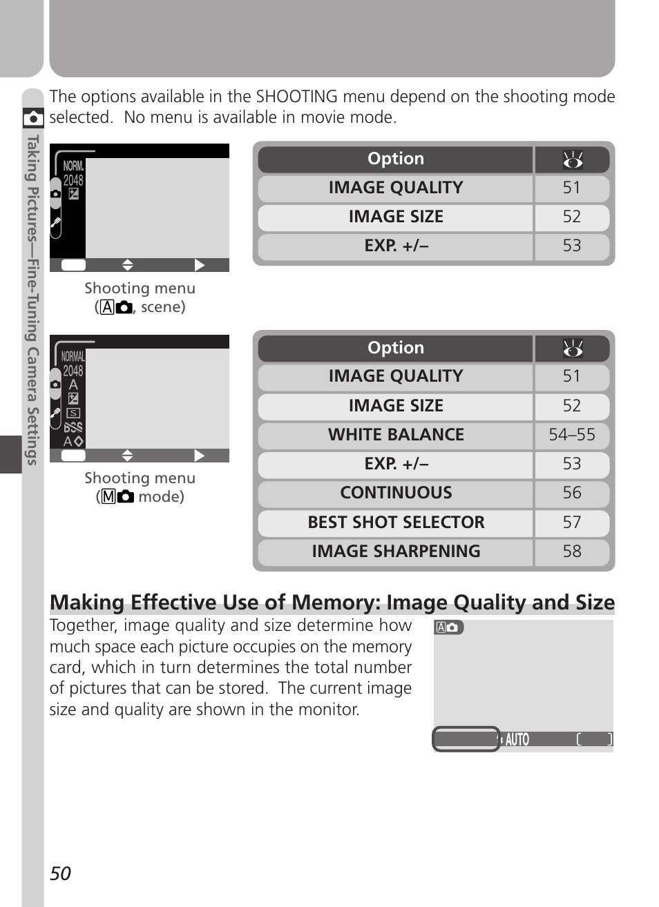 Nikon Coolpix 3500 User Manual | Page 60 / 111