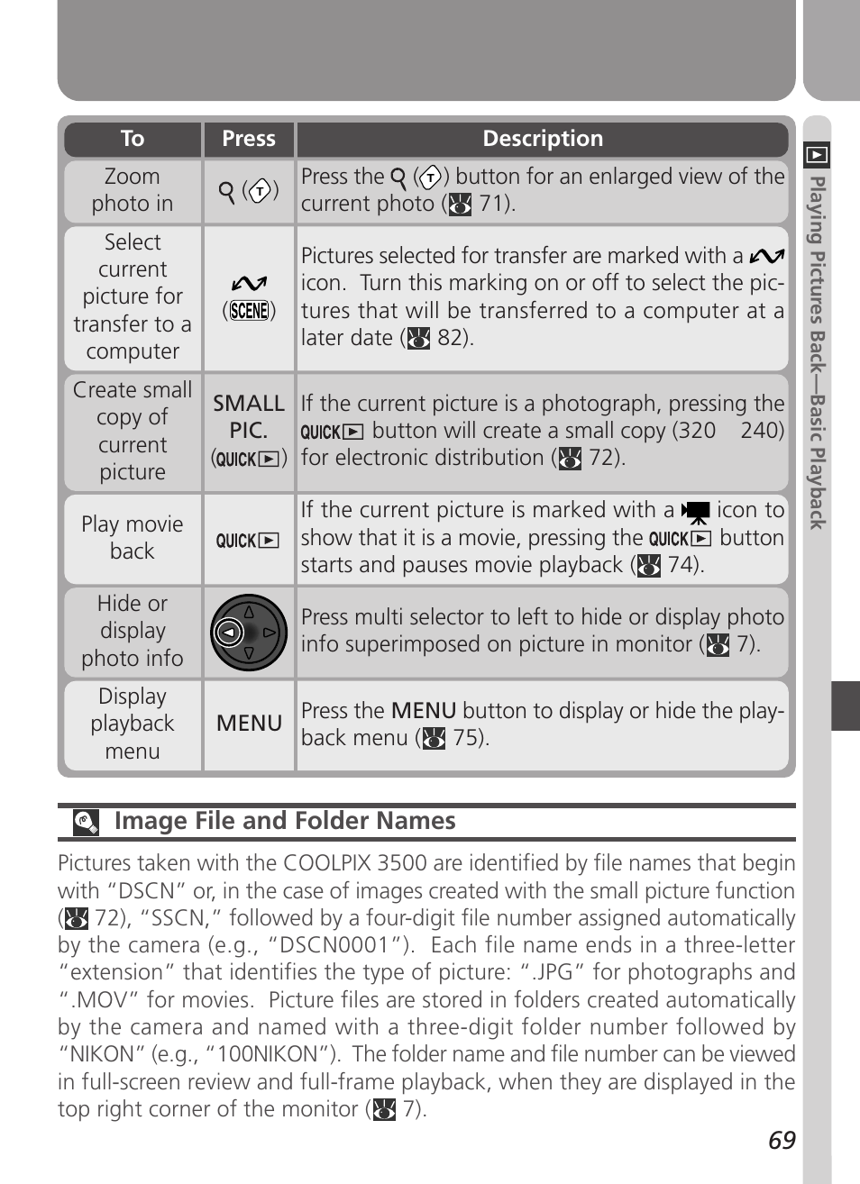 Nikon Coolpix 3500 User Manual | Page 79 / 111