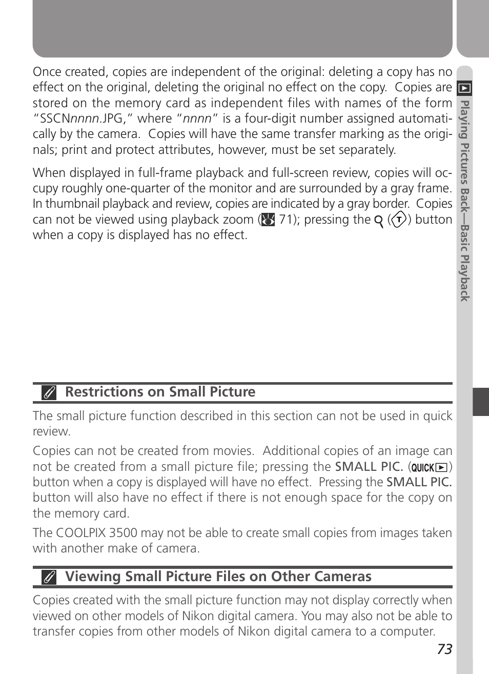 Nikon Coolpix 3500 User Manual | Page 83 / 111