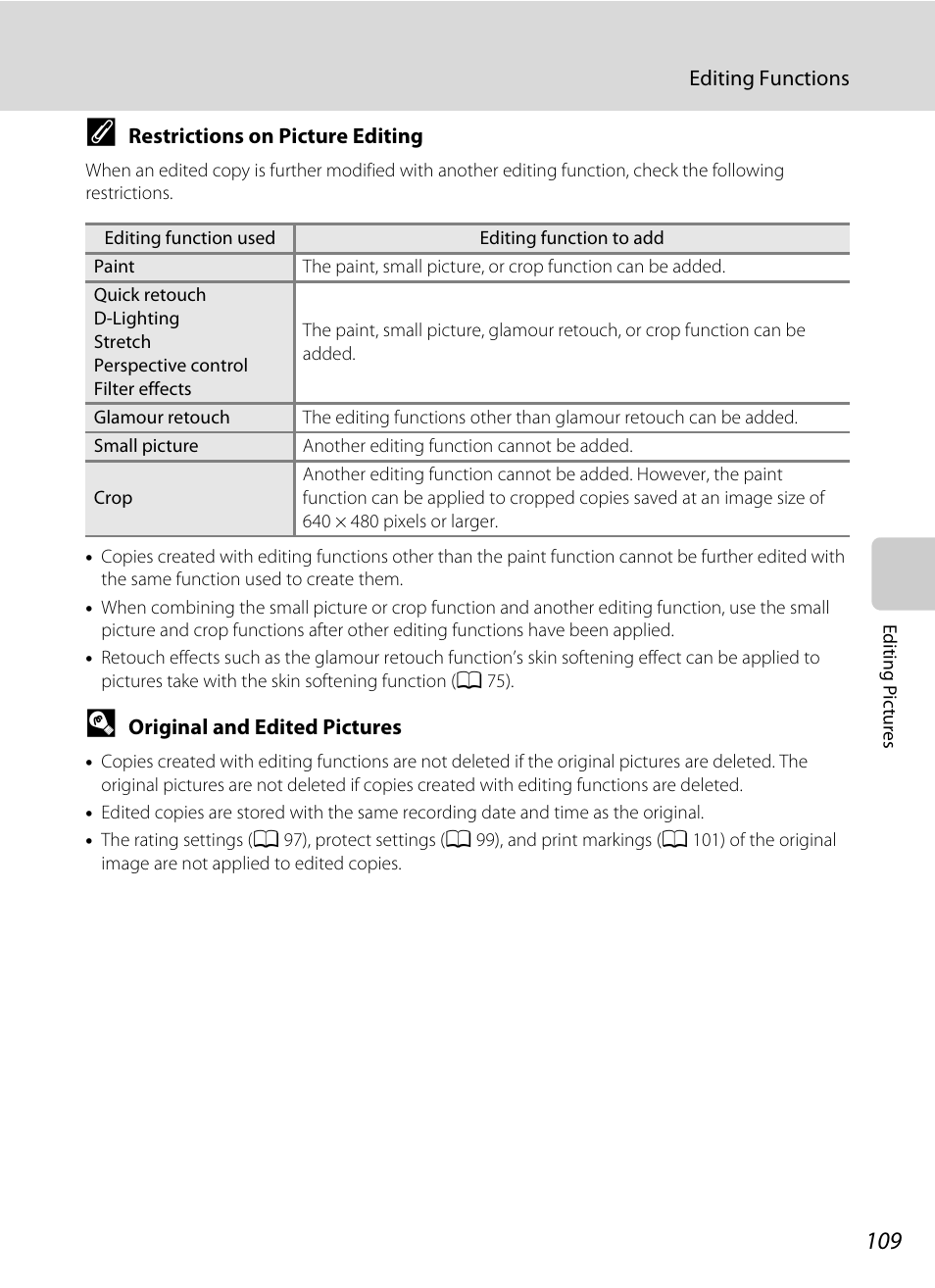 Nikon Coolpix S1100pj User Manual | Page 123 / 216