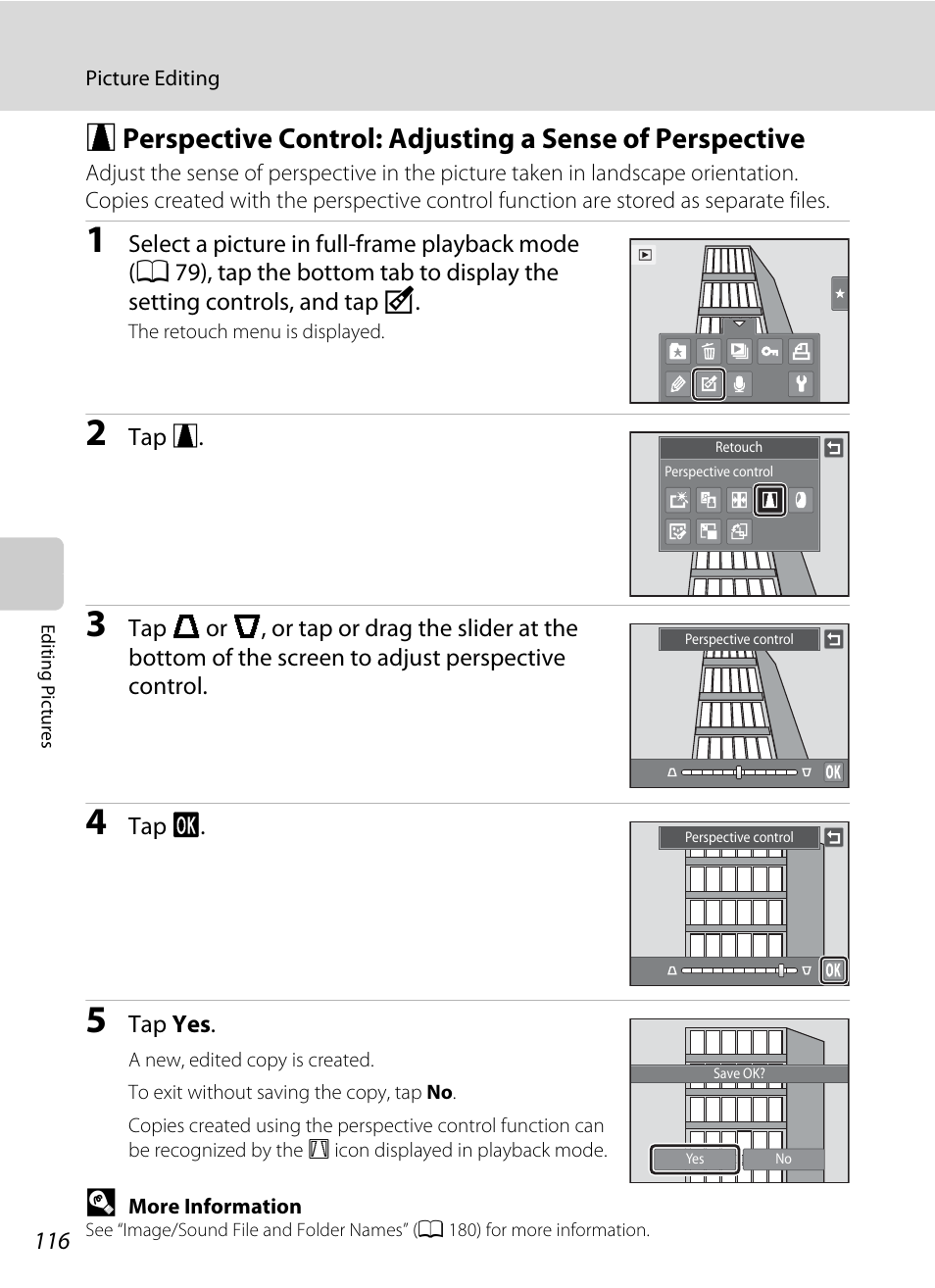 A 116) | Nikon Coolpix S1100pj User Manual | Page 130 / 216