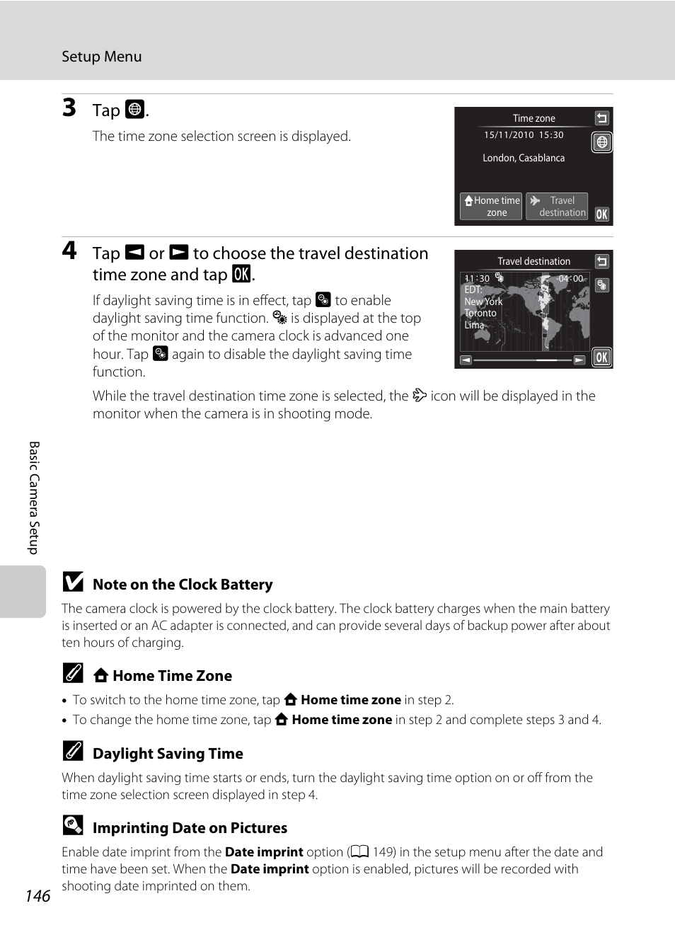 Tap o | Nikon Coolpix S1100pj User Manual | Page 160 / 216