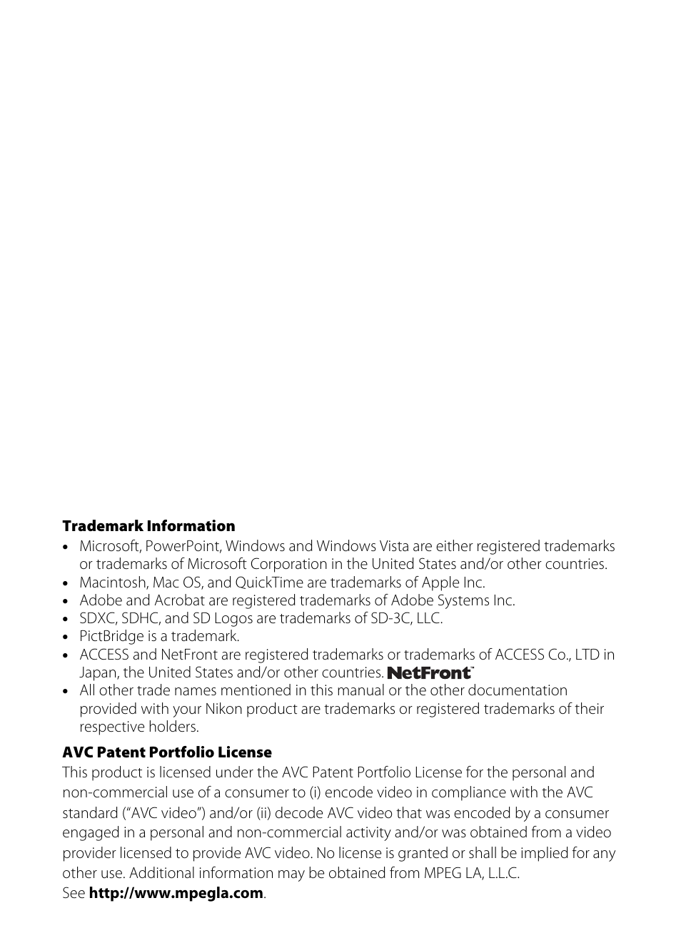 Nikon Coolpix S1100pj User Manual | Page 2 / 216
