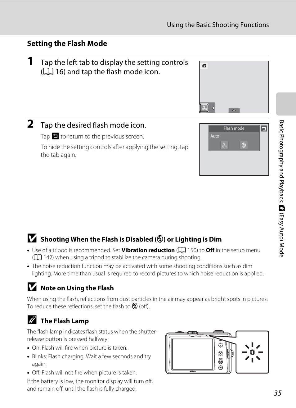 Nikon Coolpix S1100pj User Manual | Page 49 / 216