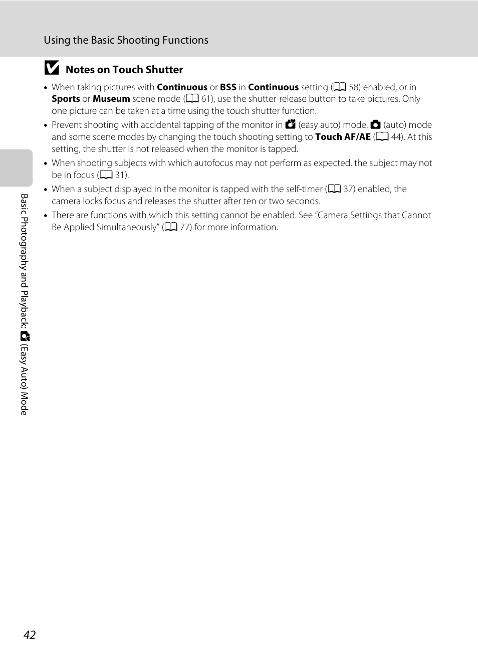 Nikon Coolpix S1100pj User Manual | Page 56 / 216