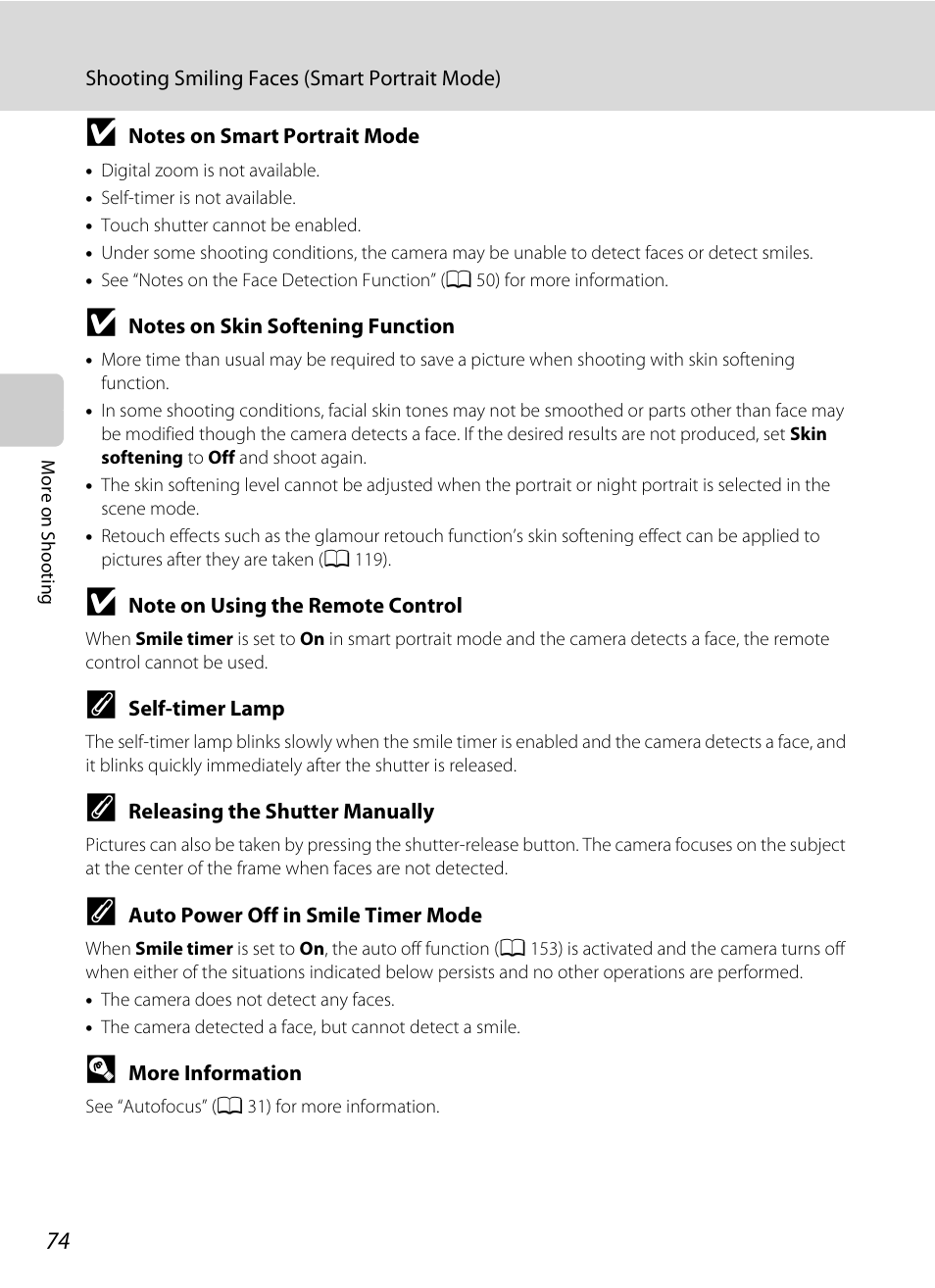 Ures, A 74) | Nikon Coolpix S1100pj User Manual | Page 88 / 216