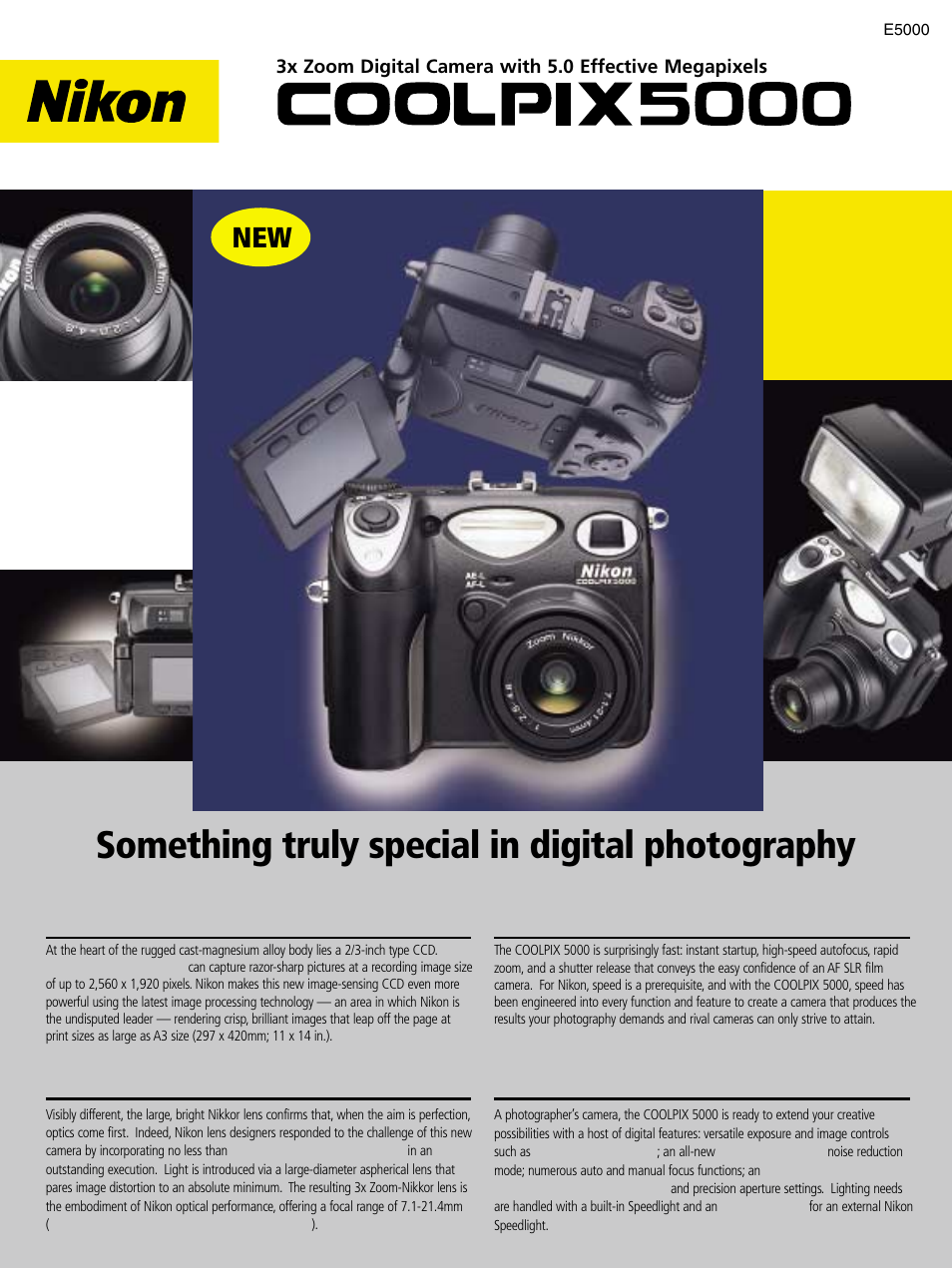 Nikon COOLPIX 5000 User Manual | 2 pages