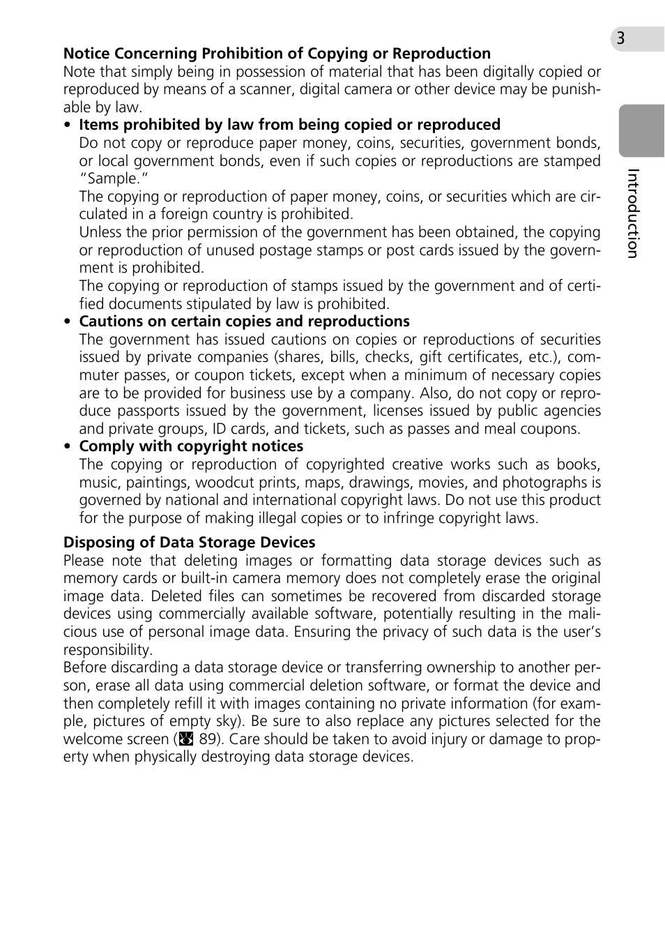 Nikon Coolpix L10 User Manual | Page 13 / 135