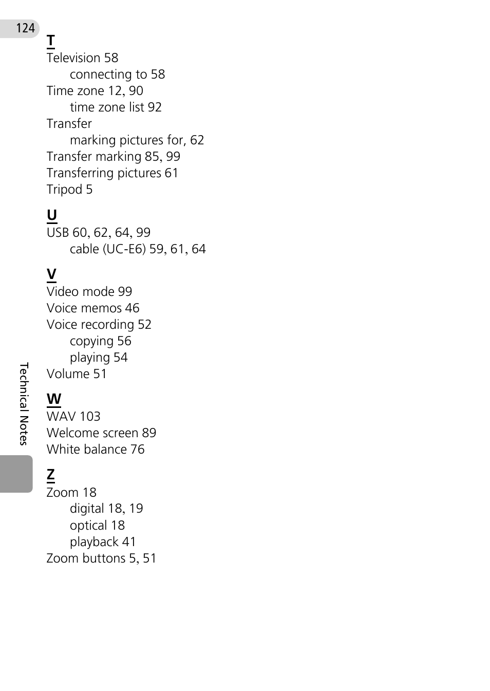 Nikon Coolpix L10 User Manual | Page 134 / 135