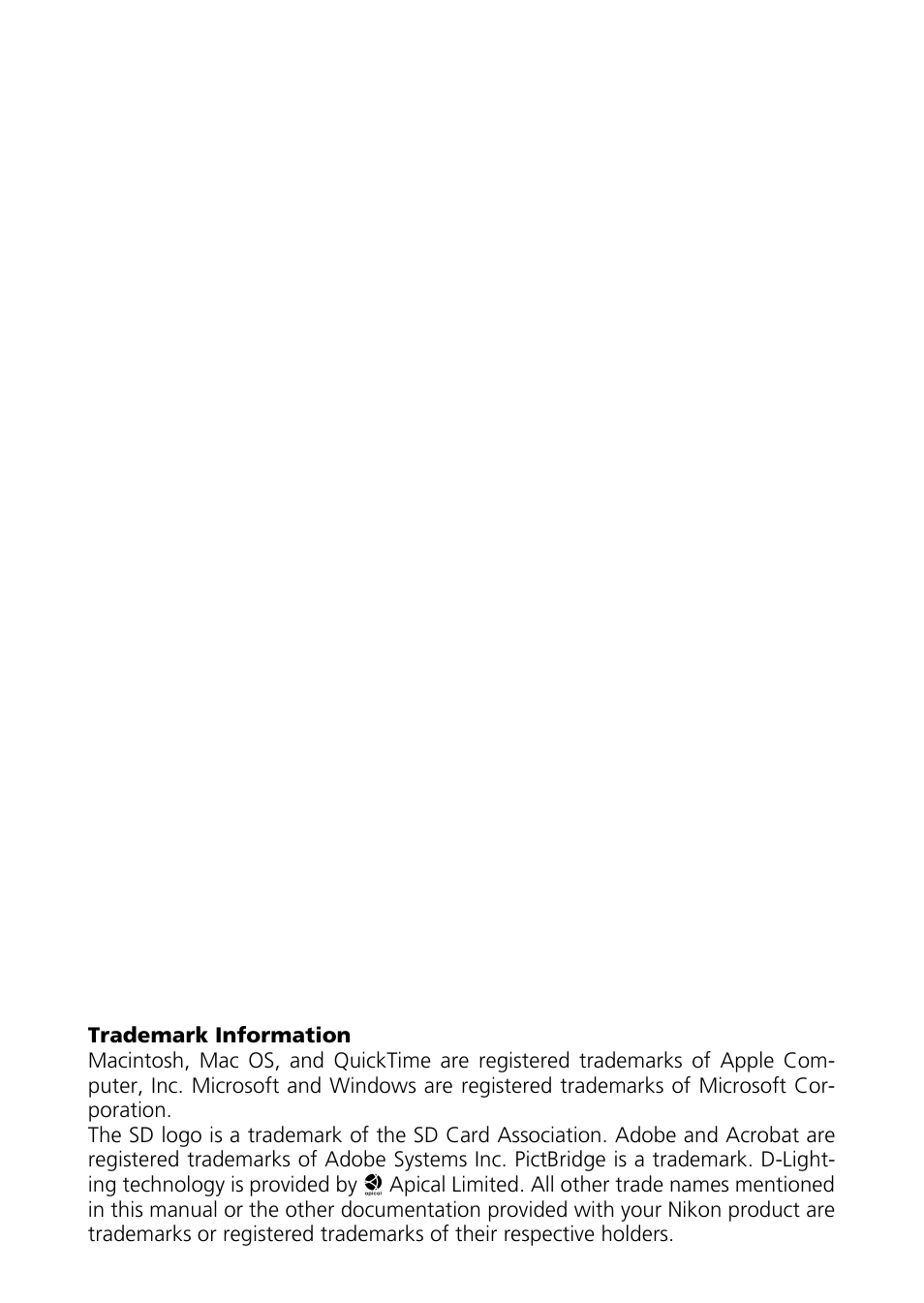 Nikon Coolpix L10 User Manual | Page 2 / 135