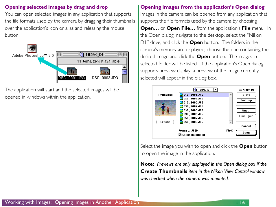 Nikon View DX User Manual | Page 16 / 38