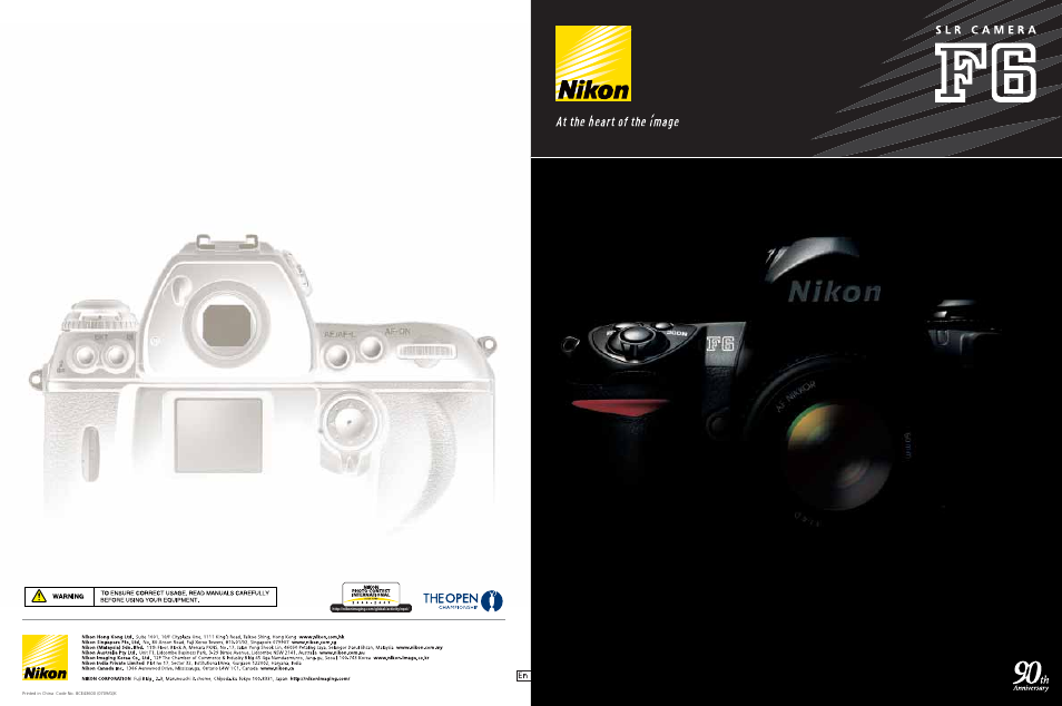 Nikon 8CE43600 User Manual | 10 pages