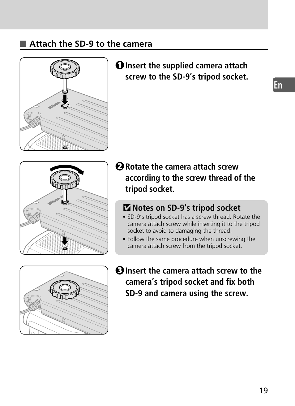 Nikon SD-9 User Manual | Page 20 / 155