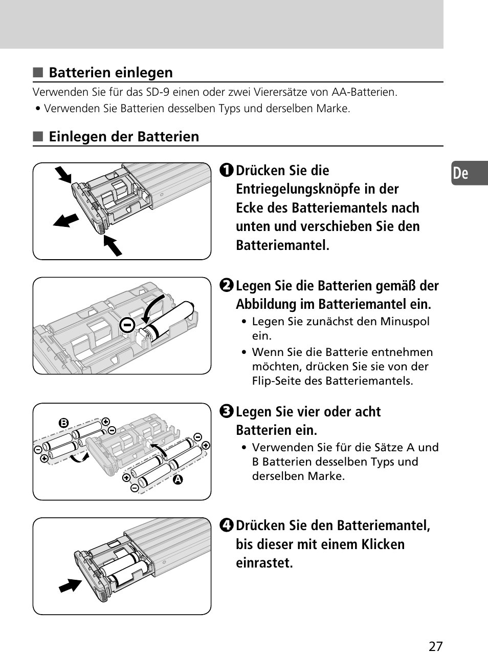 Nikon SD-9 User Manual | Page 28 / 155