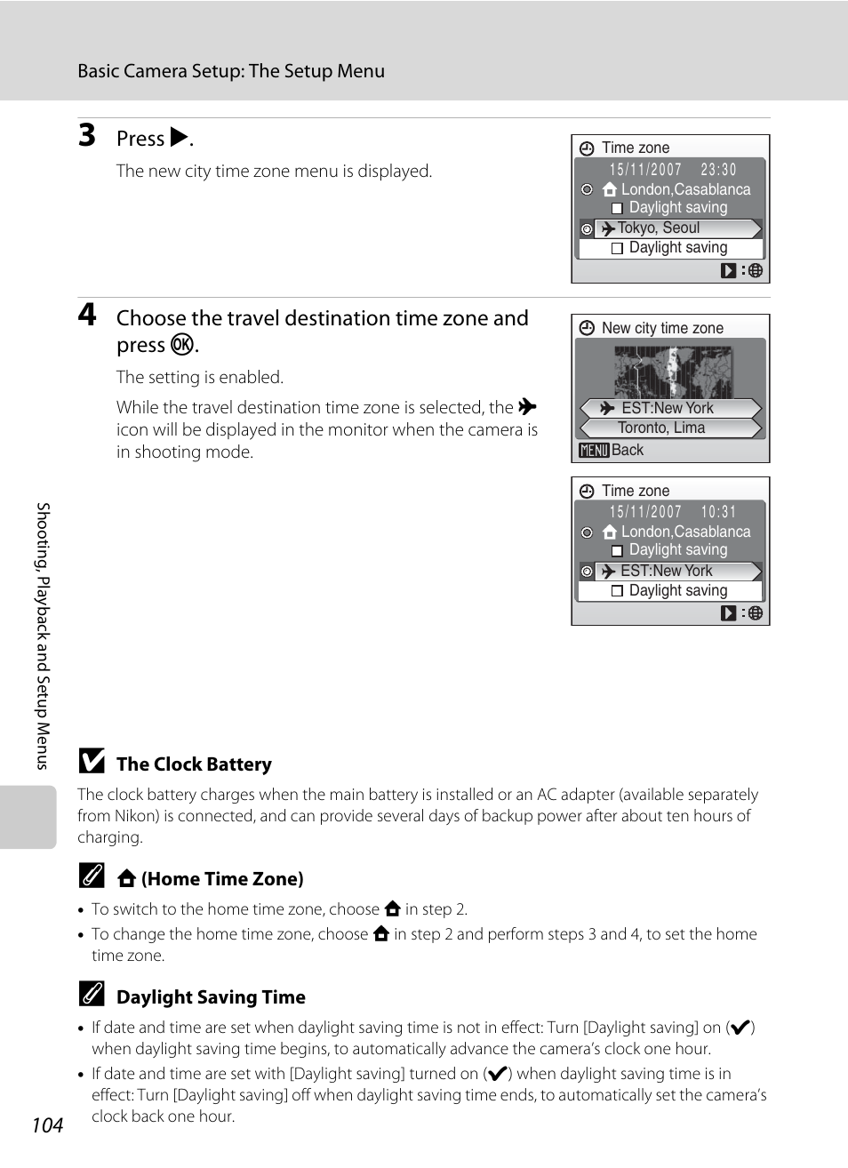 Press k | Nikon Coolpix S700 User Manual | Page 116 / 148