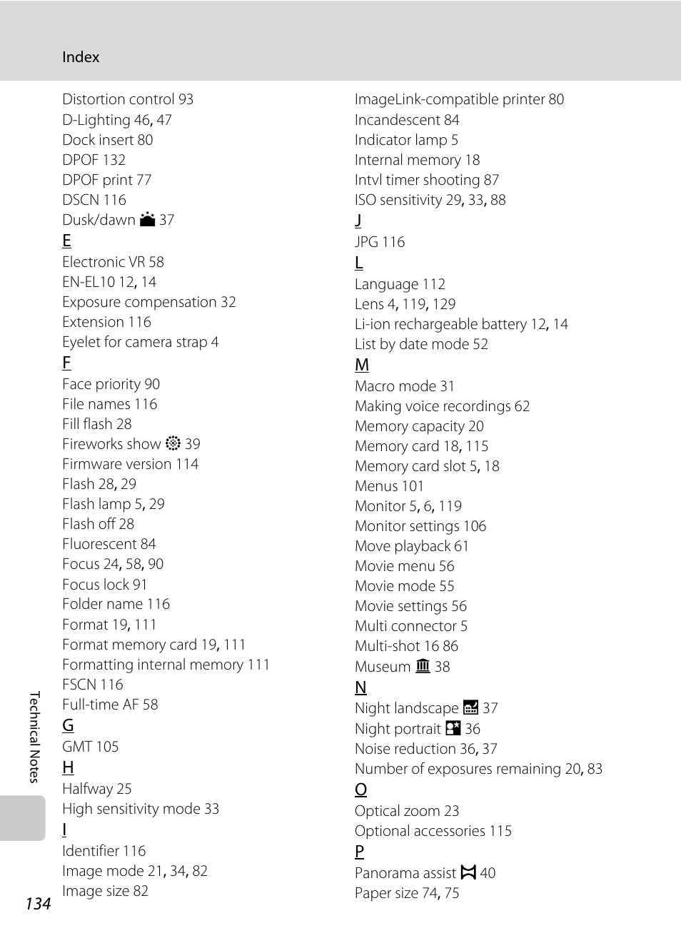 Nikon Coolpix S700 User Manual | Page 146 / 148