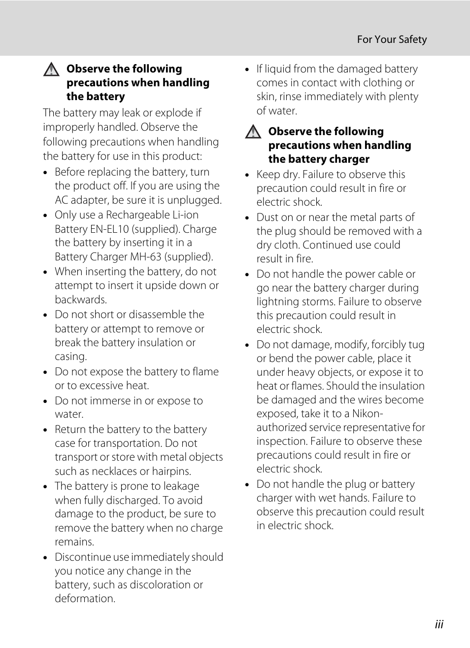Nikon Coolpix S700 User Manual | Page 5 / 148