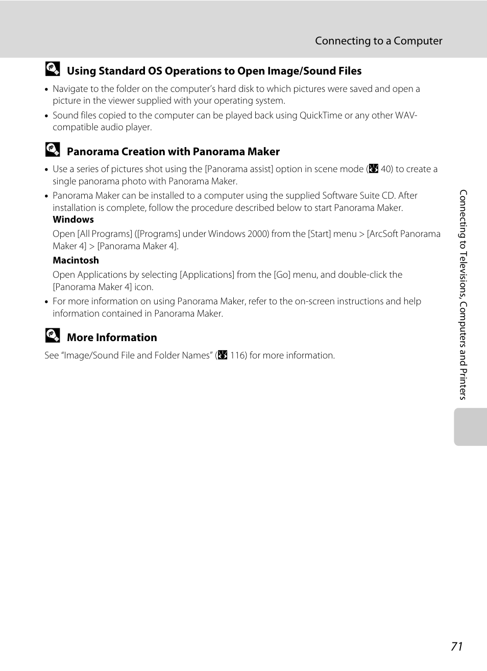 A 71) | Nikon Coolpix S700 User Manual | Page 83 / 148