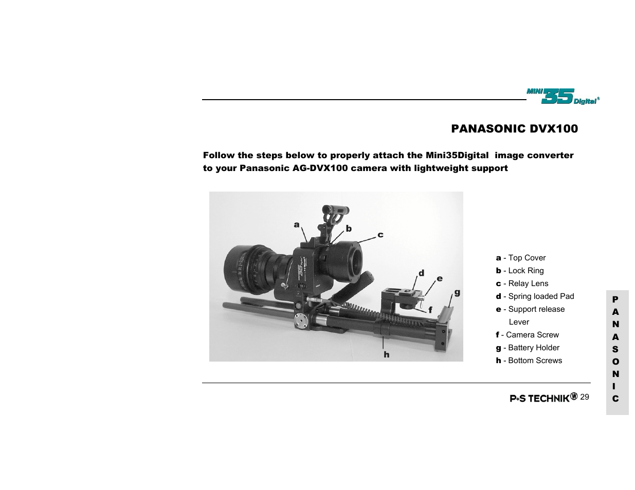 Panasonic dvx100 | Nikon Image Converter User Manual | Page 29 / 46