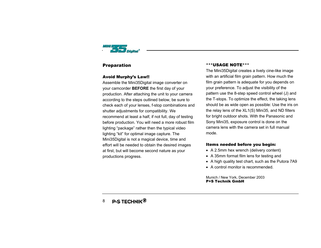 Preparation | Nikon Image Converter User Manual | Page 8 / 46