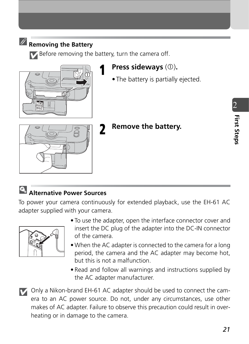 Nikon Coolpix SQ User Manual | Page 21 / 116