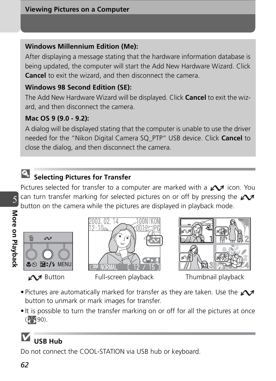 Nikon Coolpix SQ User Manual | Page 62 / 116