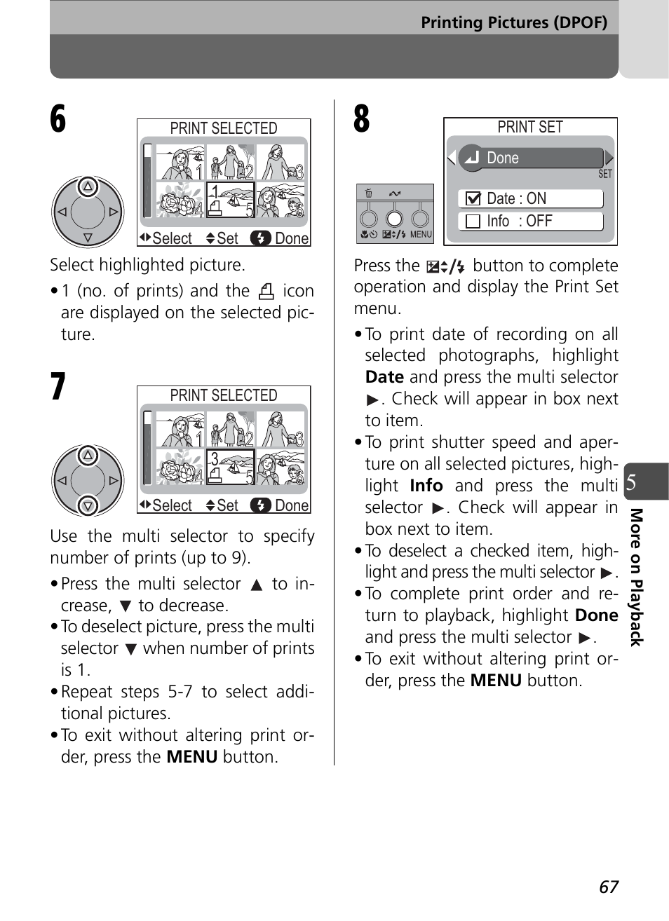Nikon Coolpix SQ User Manual | Page 67 / 116