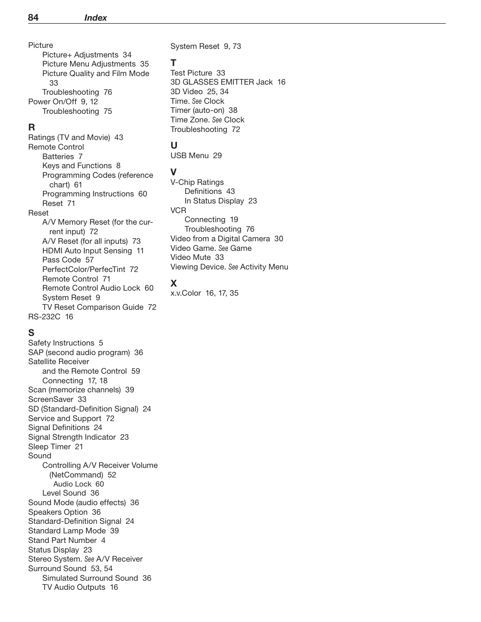 Nikon DLP 837 Series User Manual | Page 84 / 86