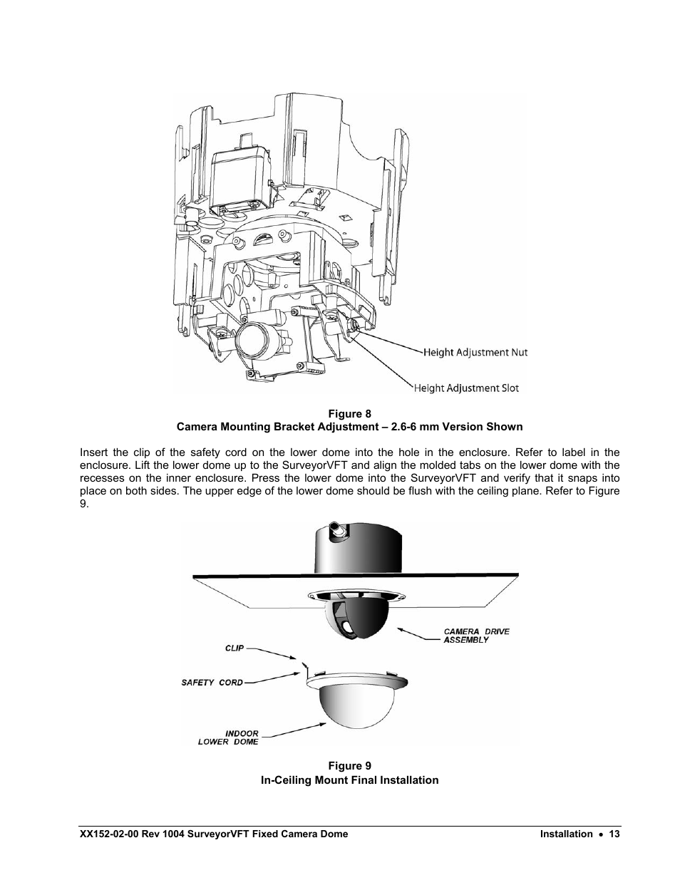 Final installation | Nikon XX152-02-00 User Manual | Page 23 / 36
