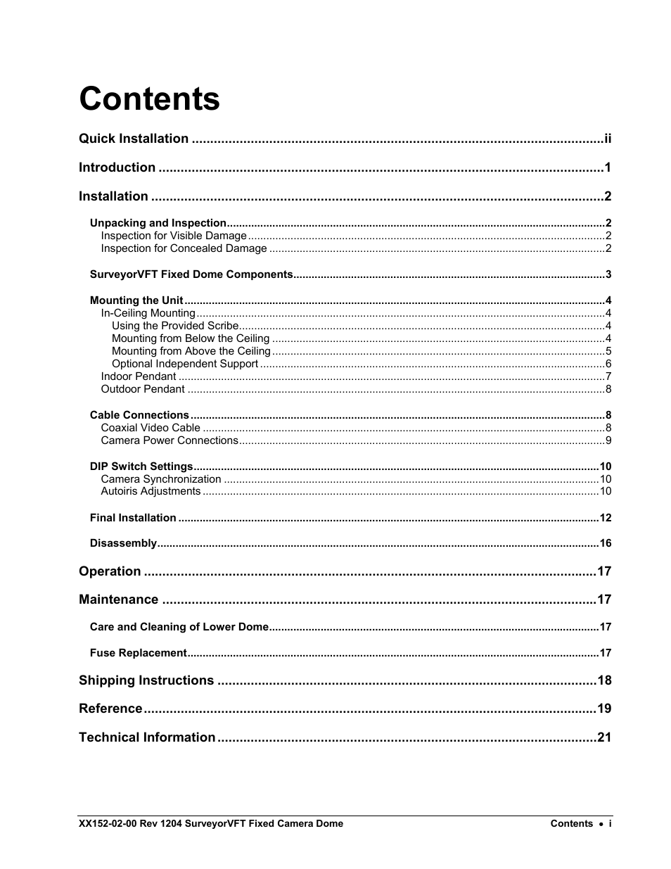 Nikon XX152-02-00 User Manual | Page 5 / 36