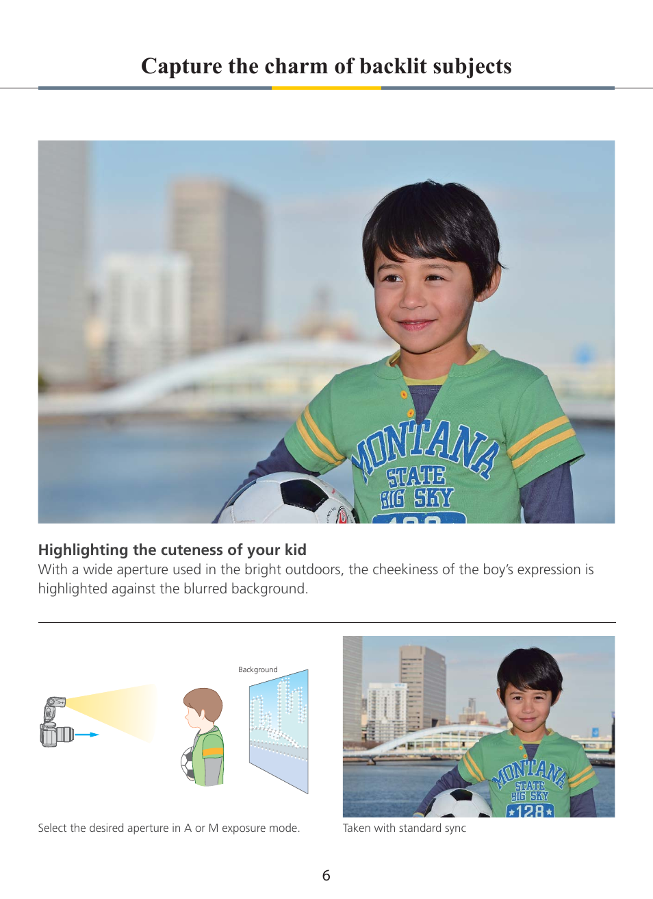 Capture the charm of backlit subjects | Nikon SB-910 User Manual | Page 6 / 20