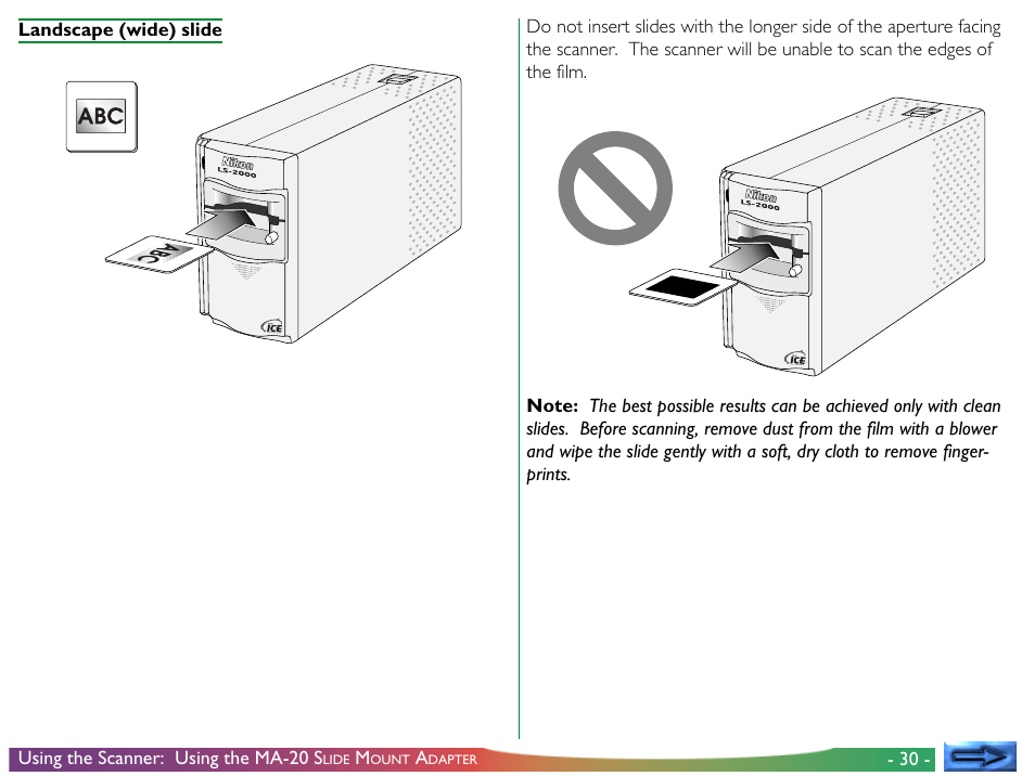 Nikon LS-2000 User Manual | Page 30 / 56