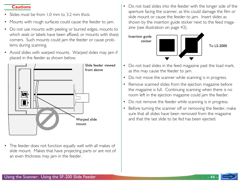 Nikon LS-2000 User Manual | Page 44 / 56