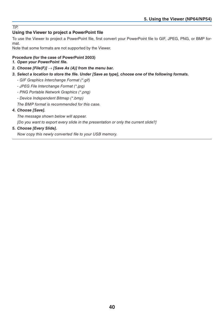 Nikon NP64 User Manual | Page 49 / 107