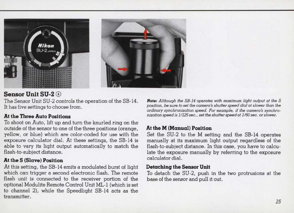 Nikon SB 14 User Manual | Page 15 / 38