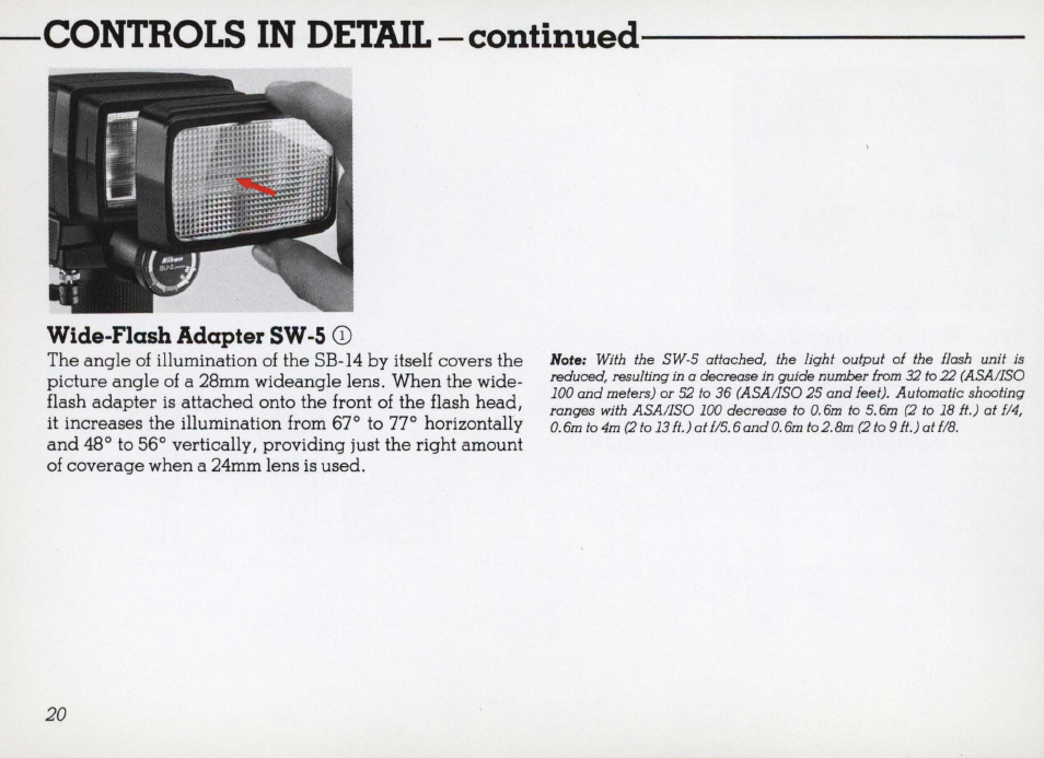 Nikon SB 14 User Manual | Page 20 / 38