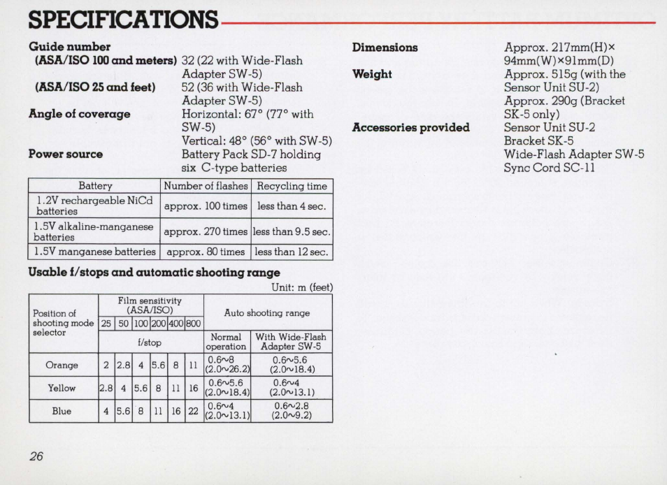 Nikon SB 14 User Manual | Page 26 / 38