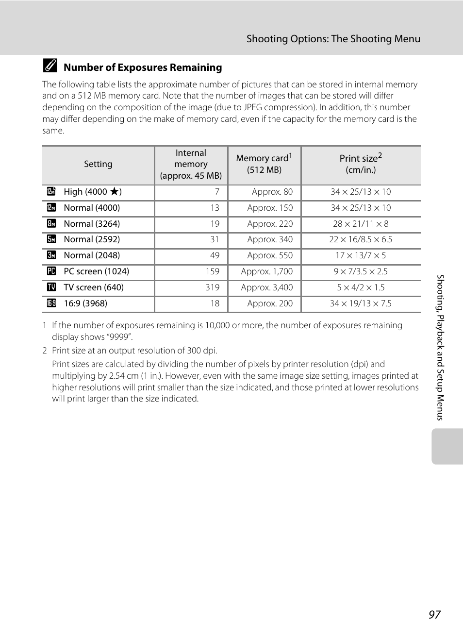 Nikon Coolpix S640 User Manual | Page 109 / 176