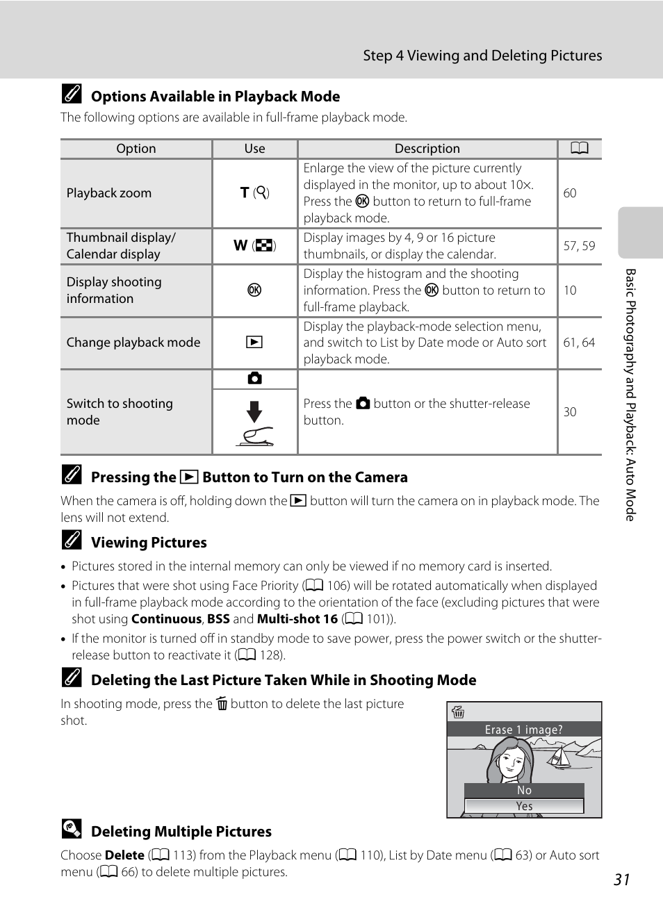 Nikon Coolpix S640 User Manual | Page 43 / 176
