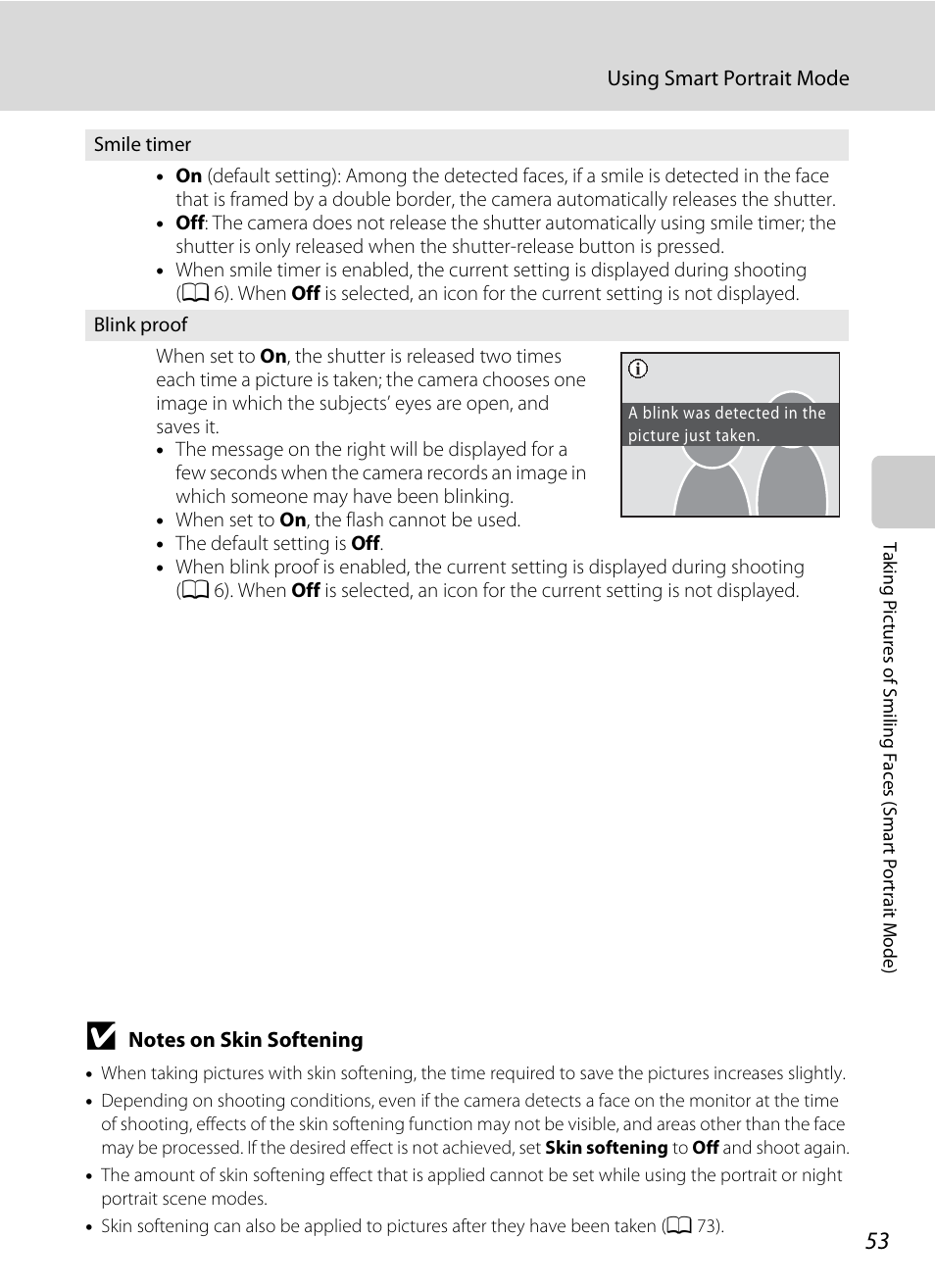 F) (a 53) | Nikon Coolpix S640 User Manual | Page 65 / 176