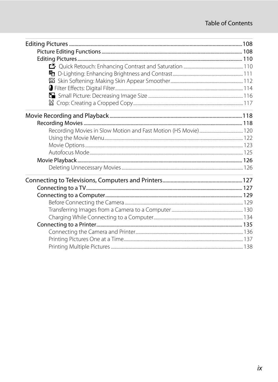 Nikon Coolpix P300 User Manual | Page 11 / 200