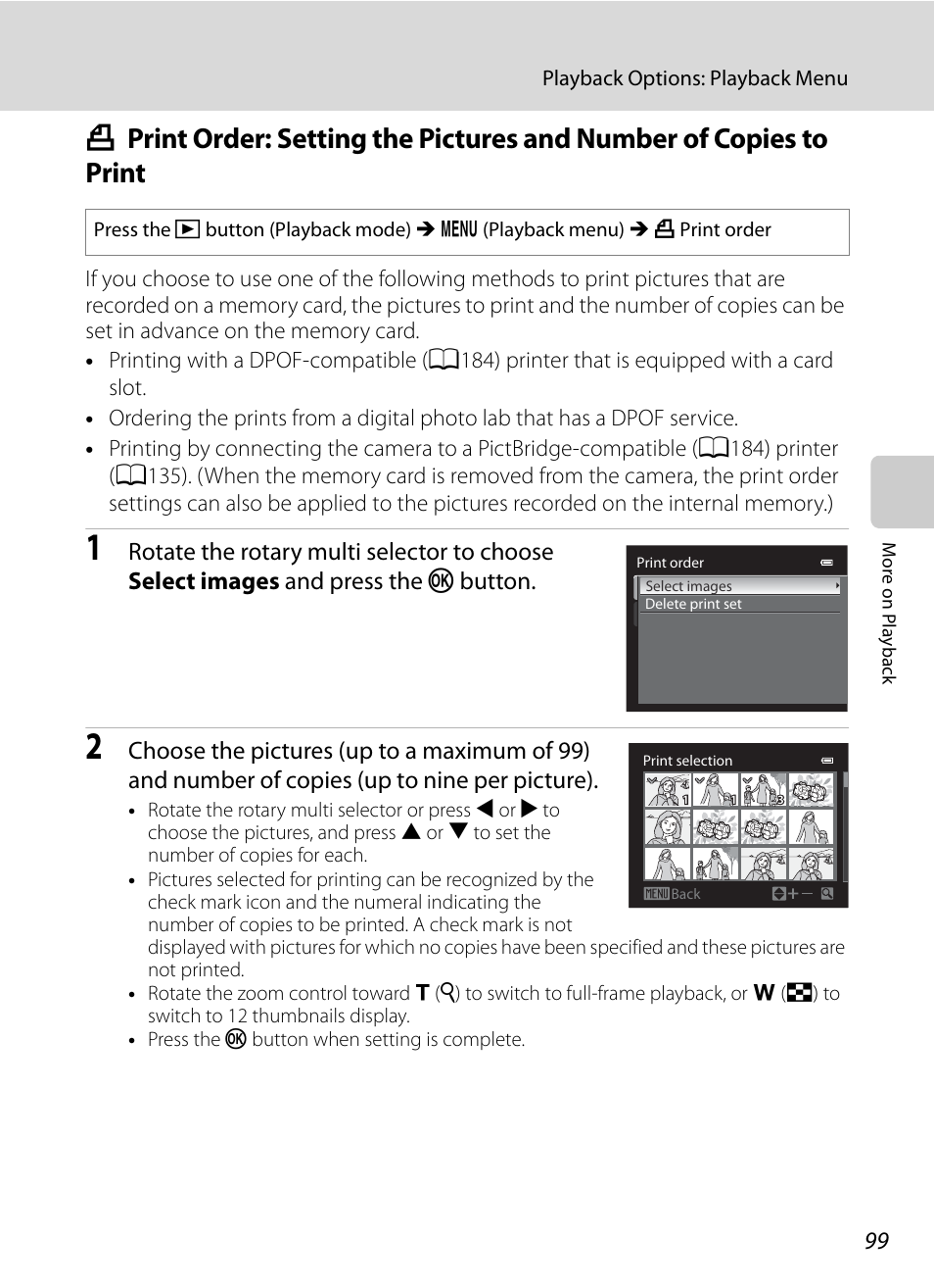 A99) and | Nikon Coolpix P300 User Manual | Page 111 / 200