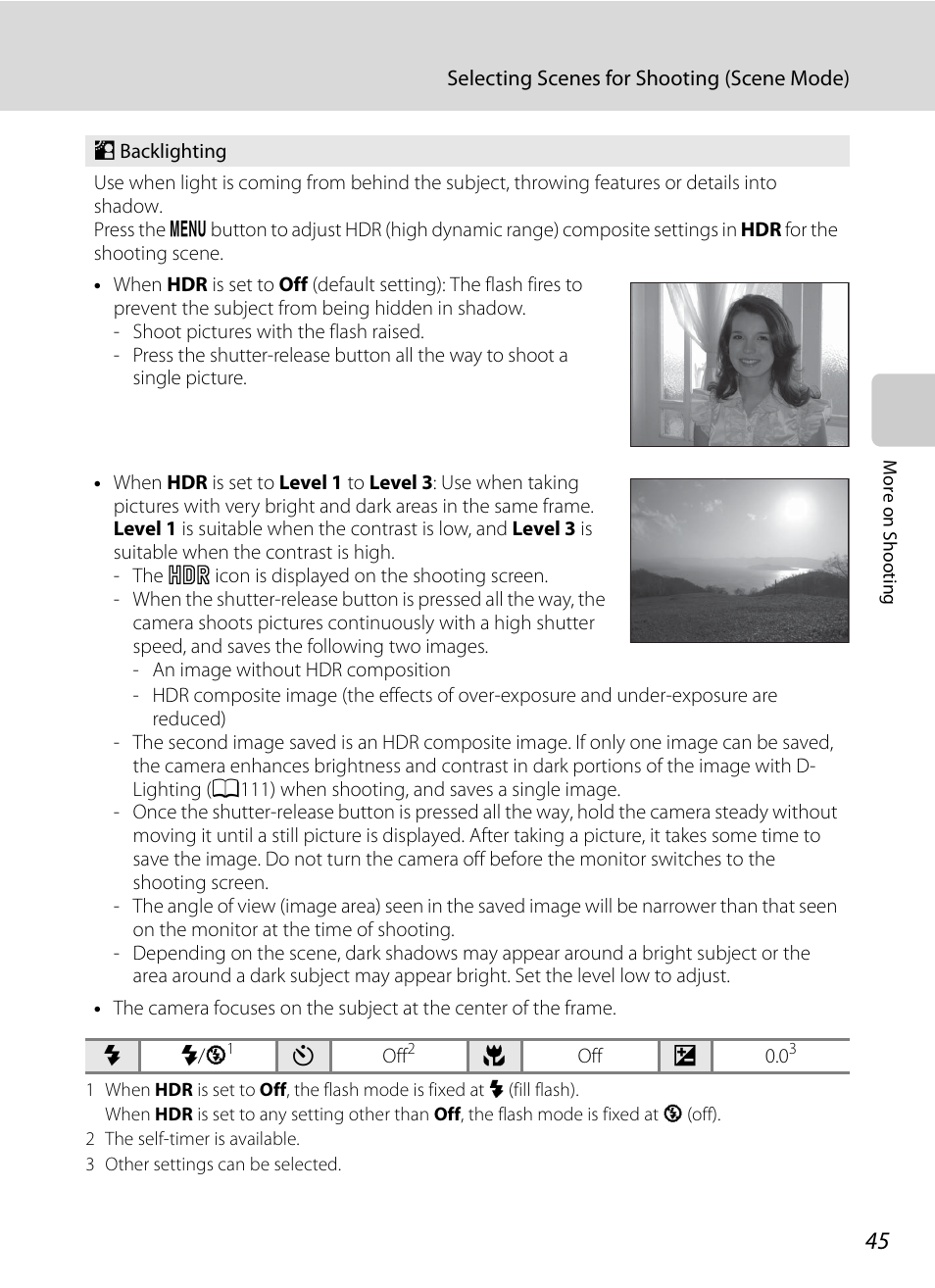 A45) | Nikon Coolpix P300 User Manual | Page 57 / 200