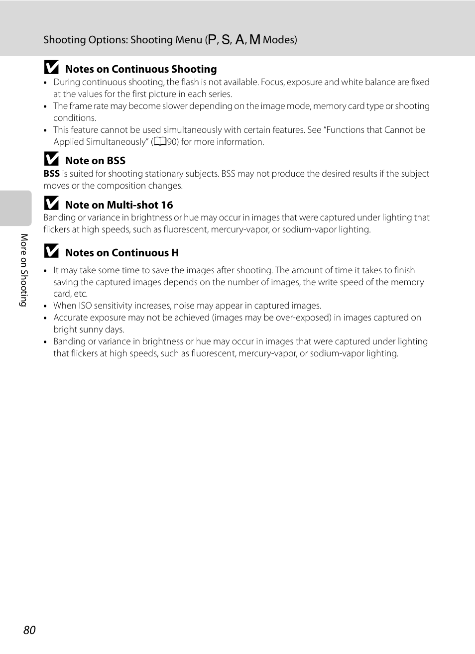 Nikon Coolpix P300 User Manual | Page 92 / 200