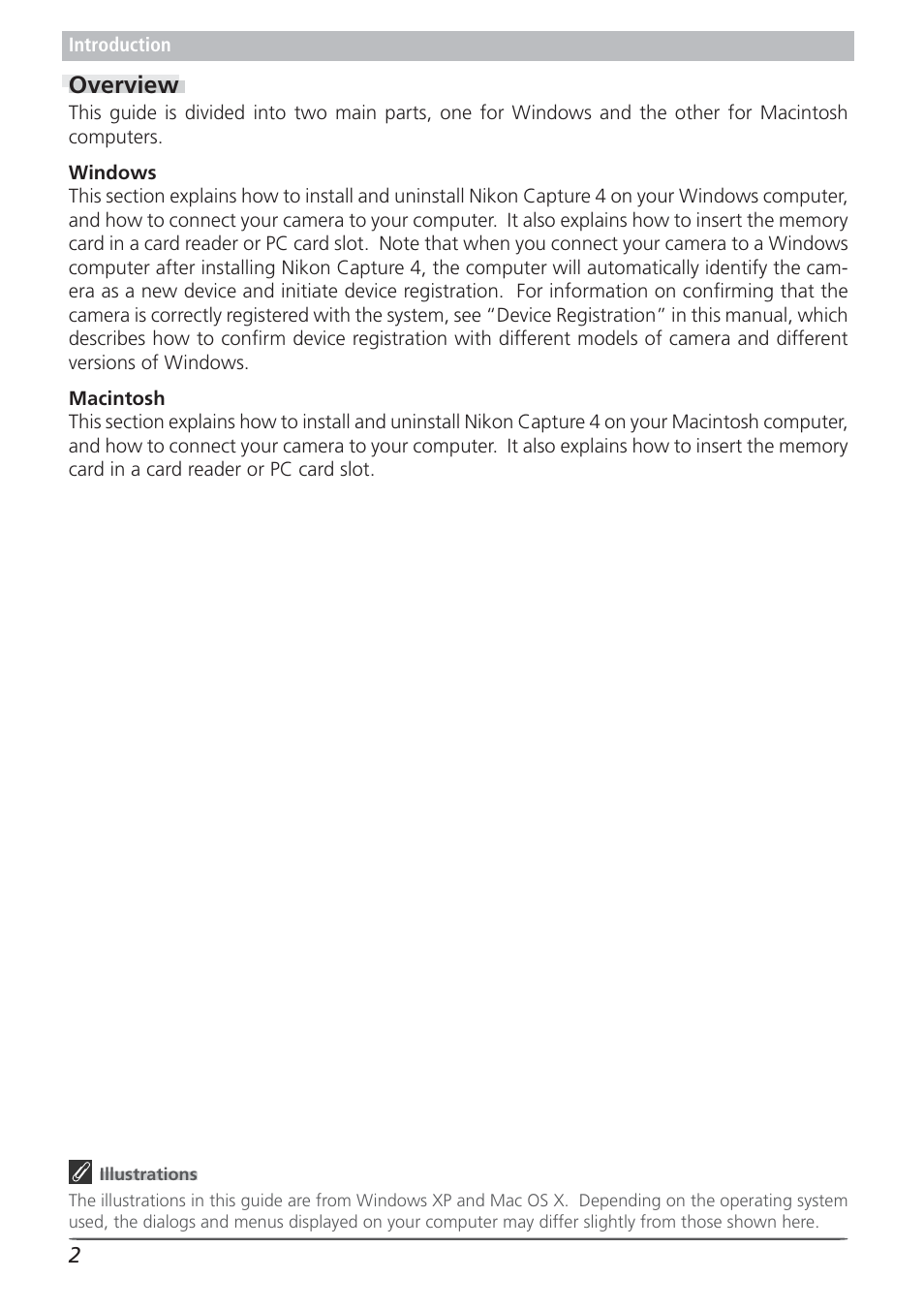 Overview | Nikon 4.2 User Manual | Page 4 / 83