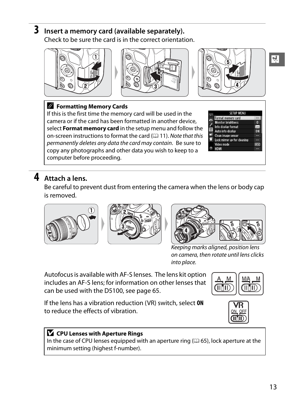 Nikon D5100 User Manual | Page 21 / 92