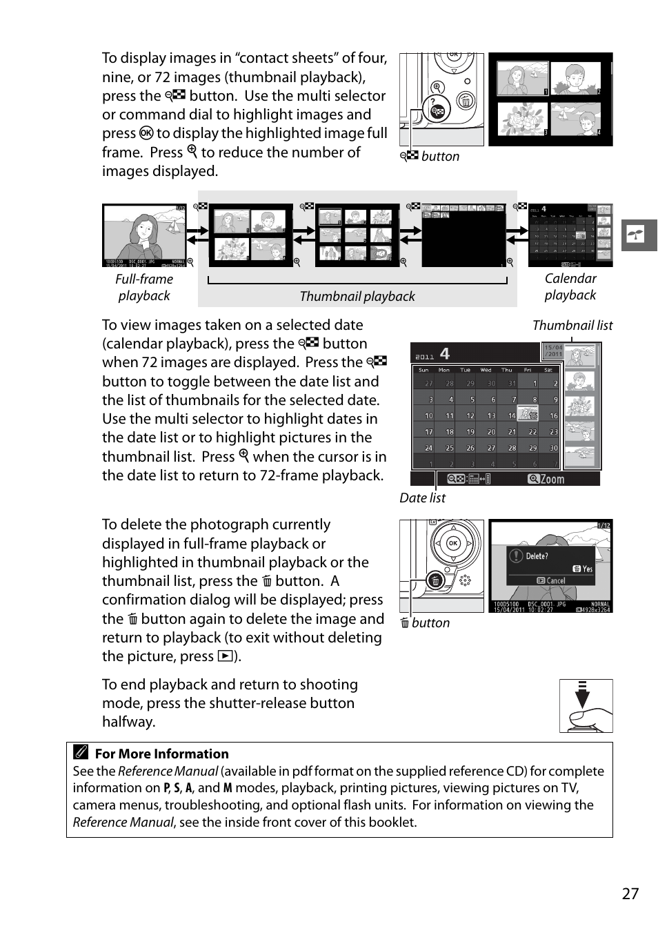 Nikon D5100 User Manual | Page 35 / 92